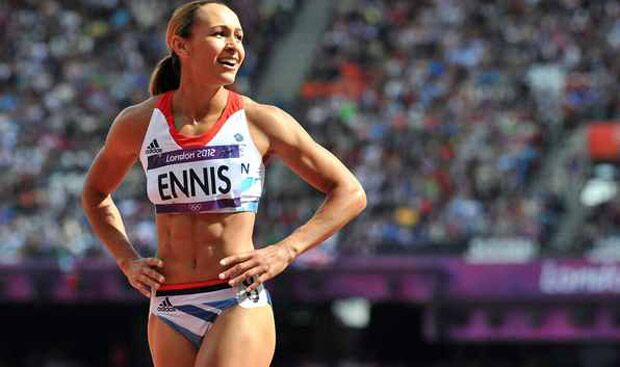 Jessica Ennis Heptathlete Black British Athletes Female Athletes